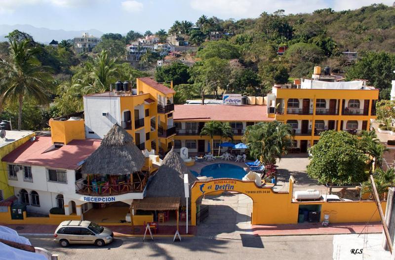 רינקון דה גוויאביטוס Bungalows El Delfin מראה חיצוני תמונה